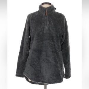 NWT Charles River Apparel Women's Teddy Jacket - Charcoal